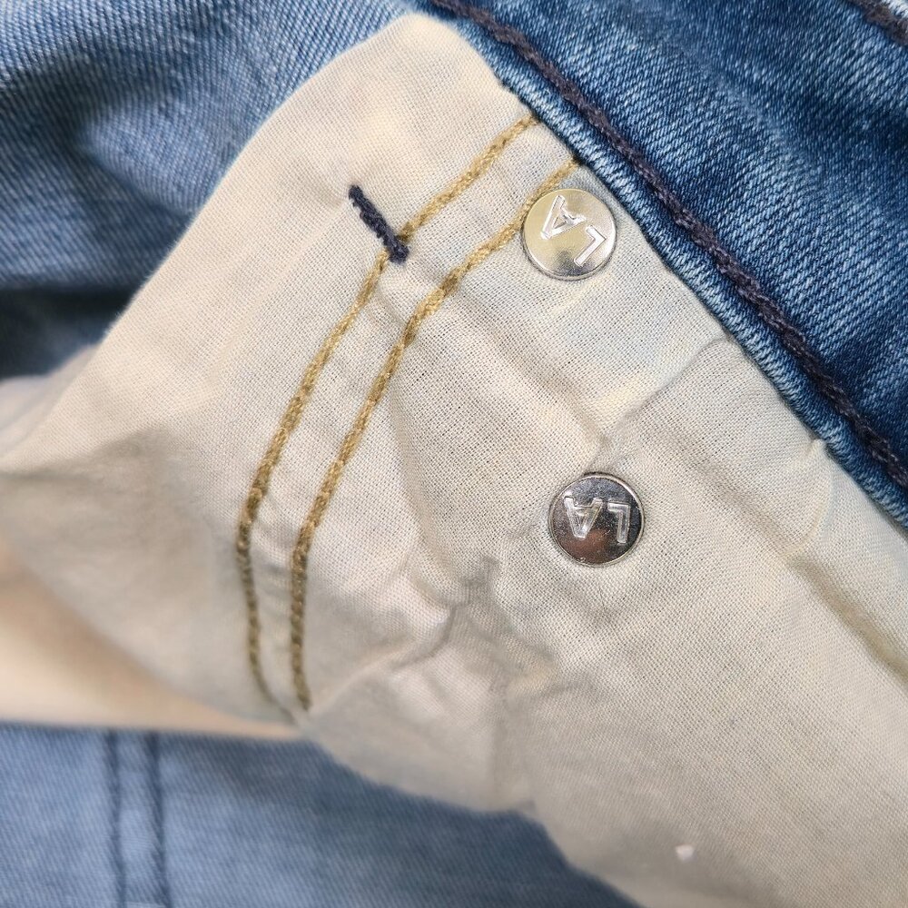 PacSun Men's Slim/Skinny Jeans - Medium Blue - Modern and Versatile Style W32 - Picture 6 of 10